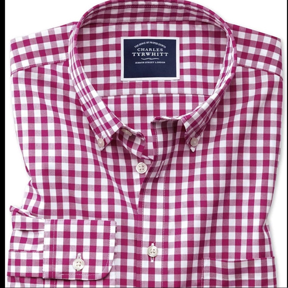 Charles Tyrwhitt Classic Fit Button Down Shirt 👔